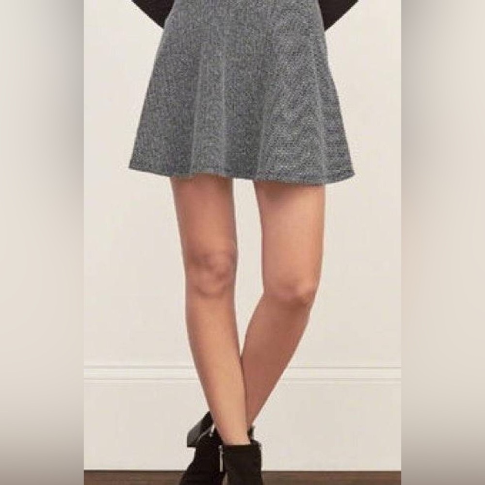 Abercrombie & Fitch | High-Rise Skater Skirt